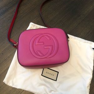 Gucci Soho Disco Crossbody Leather Bag Small